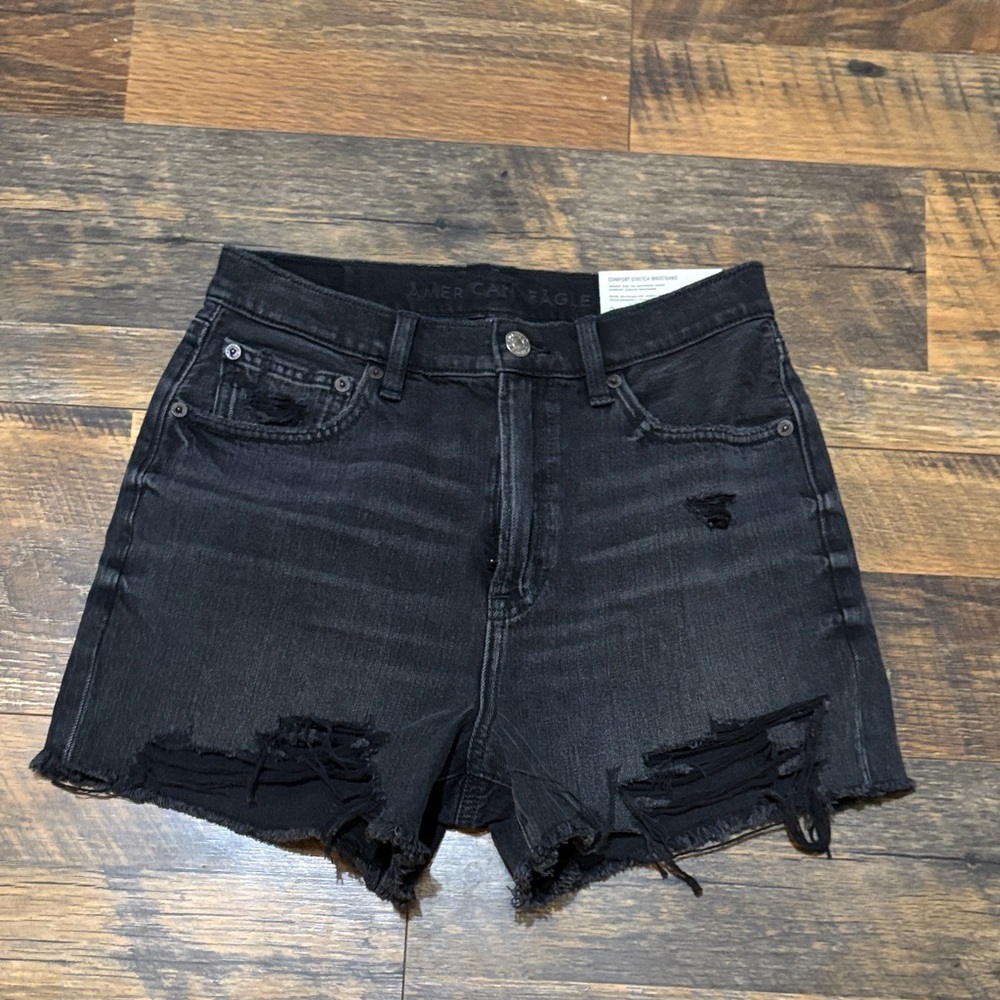 American Eagle Outfitters Highest Rise 90s Boyfriend Shorts New